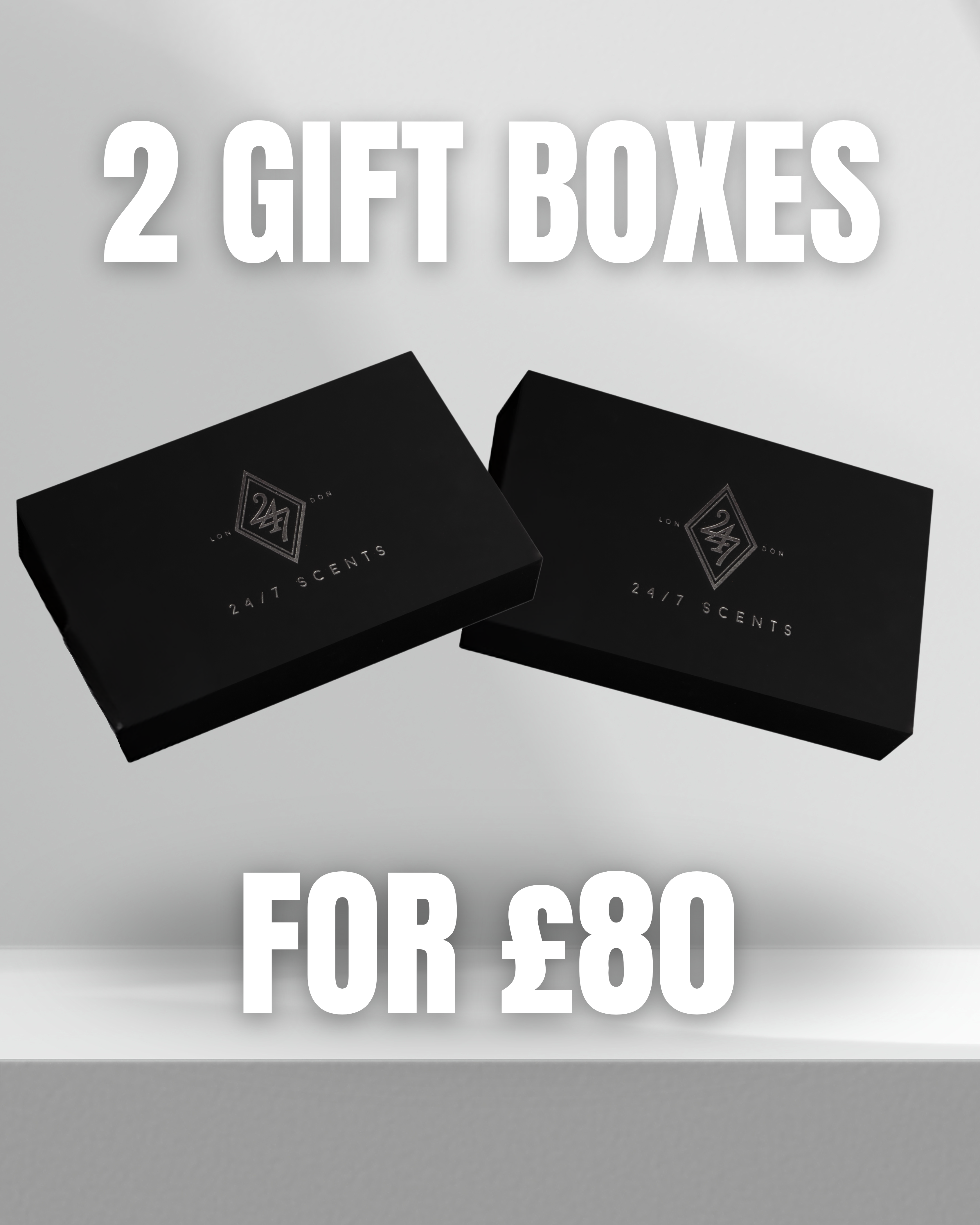 Luxury Fragrance Oil Gift Set – 2 boxes for £80. Each includes 5 premium 3ml oils. Long-lasting scents, beautifully packaged for gifting.