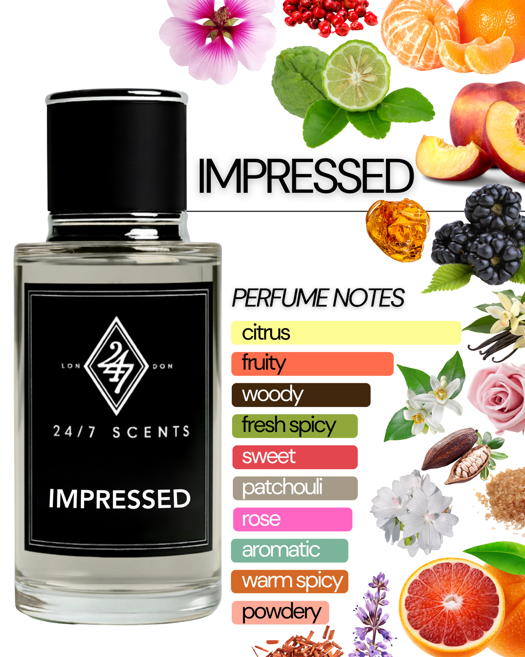 Graceful. Powerful. Alluring. Impressed&nbsp;Eau de Parfum is a fragrance designed for women who embrace both elegance and strength.