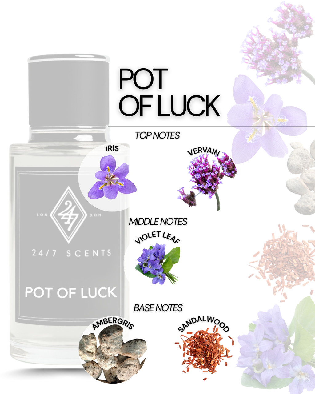 Step into timeless sophistication with Pot of Luck Eau de Parfum, a fragrance that captures the essence of nature’s freshness with a touch of luxury. Long-lasting formula with a smooth, refined dry down• Ideal for daytime freshness or evening sophistication